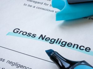 Ordinary Negligence vs. Gross Negligence: What’s the Difference?